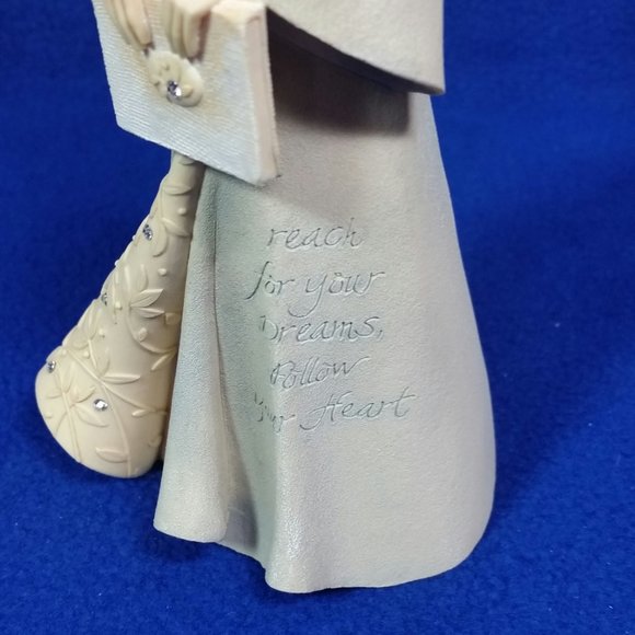 Enesco Foundations Graduation Girl Figurine 2014 Enesco 4044086 With Box - Picture 7 of 10